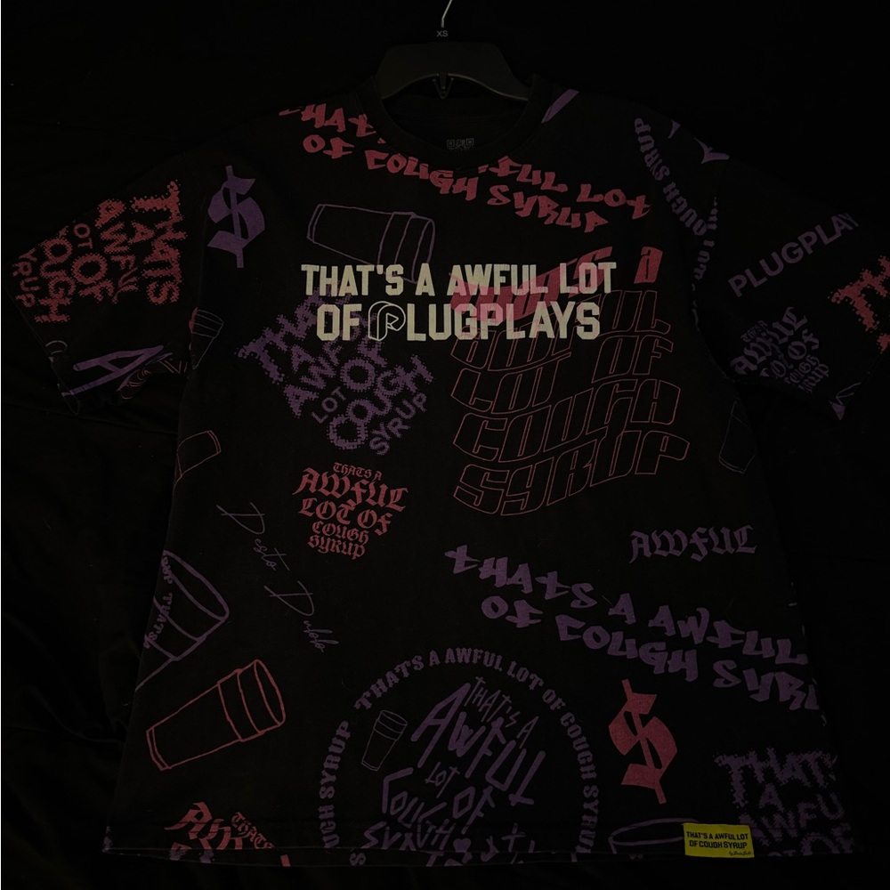 Plugplays x That’s A AWFUL LOT OF COUGH SYRUP tee